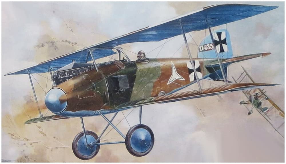 Roden 1/32 scale Luftwaffe Albatros D.1 Biplane Fighter, 1916, Plastic Model Kit, RE32614