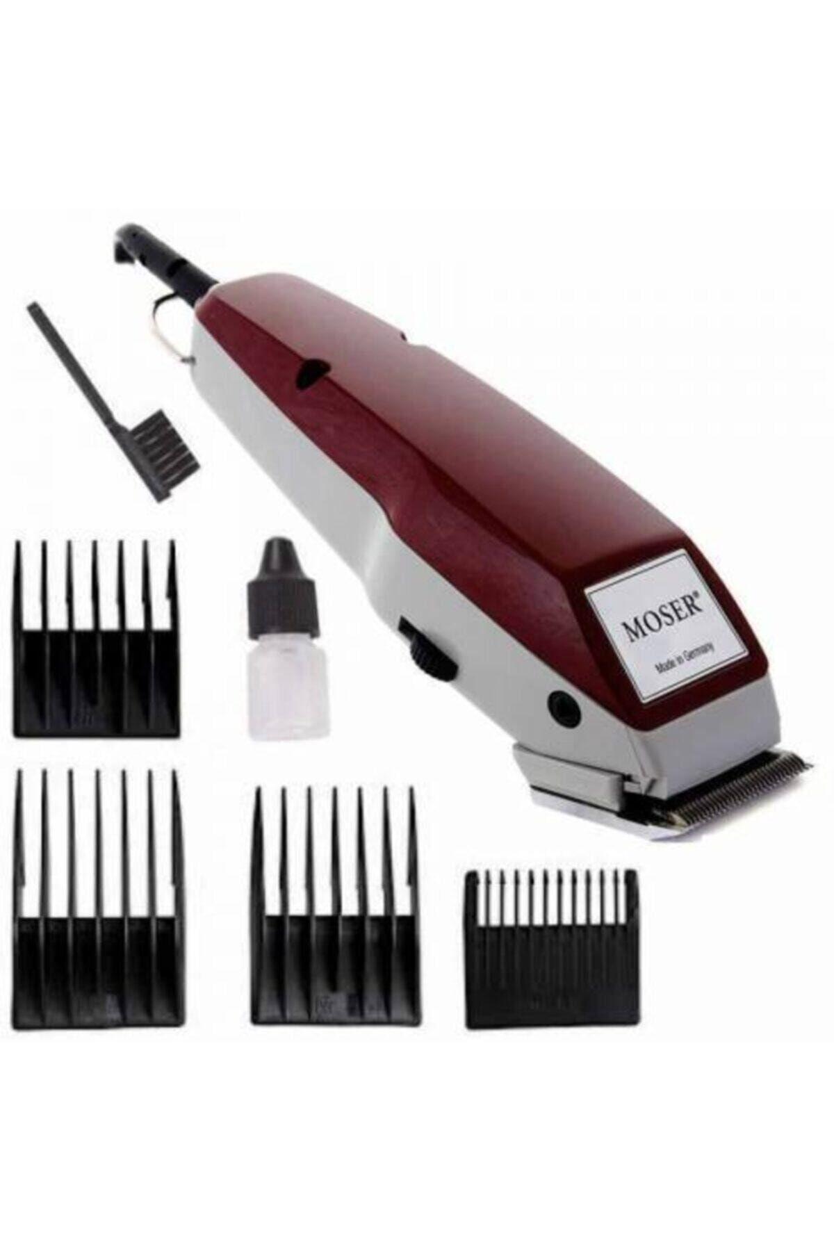 Электрическая машинка для стрижки волос Бритва 1400 0050 темно-красного